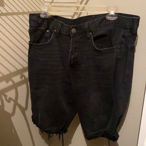 Denim men’s shorts